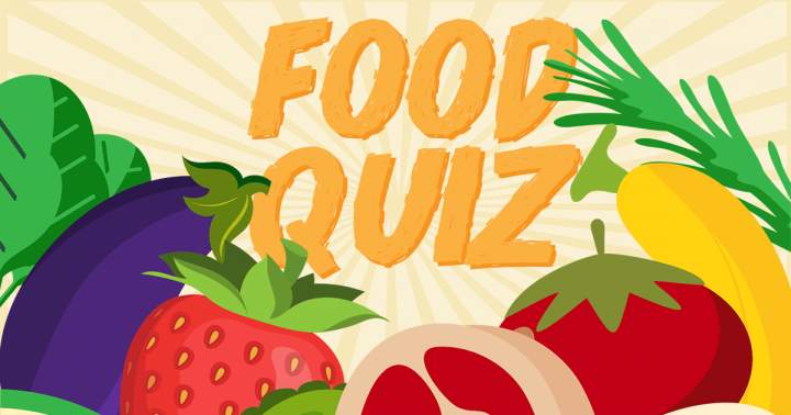 Banner for Quiz about Food