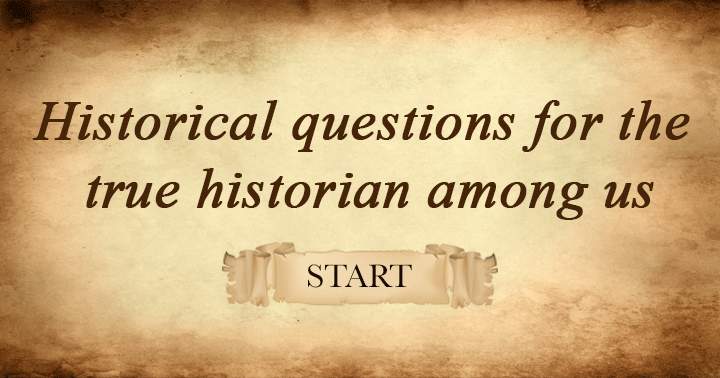 Banner for Quiz on History