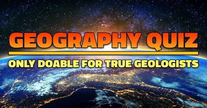 Banner for Quiz on Geography