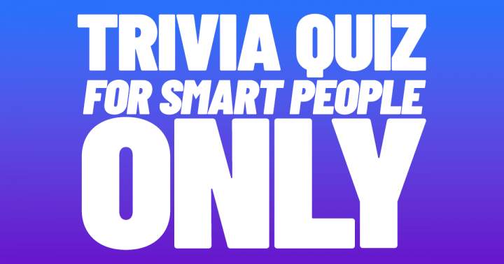 Banner for Quiz of Trivia