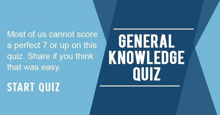 Banner for Quiz on General Knowledge