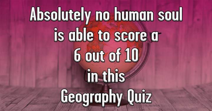 Banner for Geography Quiz that will test your knowledge