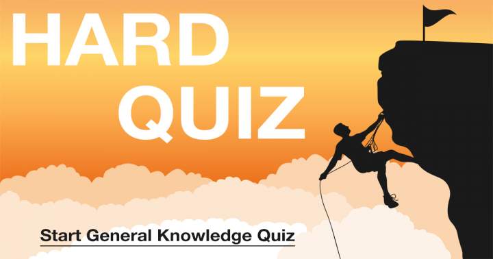 Banner for Challenging General Knowledge Quiz