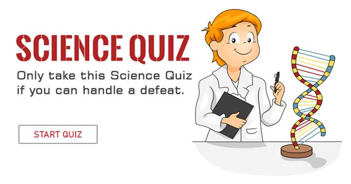 Banner for Science Quiz.