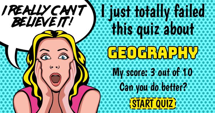 Banner for Is this year's Geography Quiz the most challenging one?