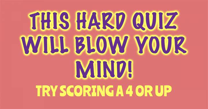 Banner for Challenging Mixed Knowledge Quiz