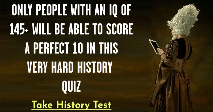 Test on historical events