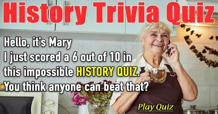 Banner for Quiz on History Trivia