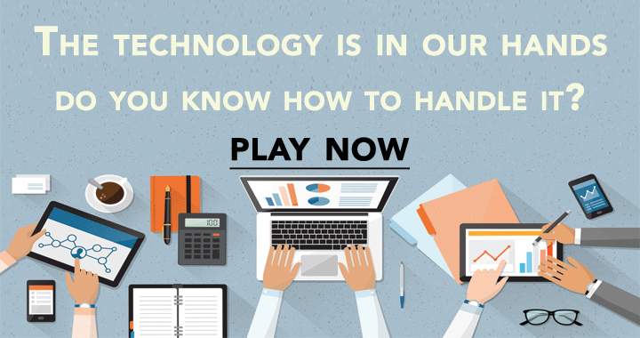 Banner for Are you familiar with technology?