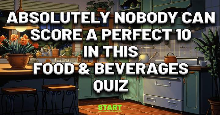 Banner for Food and Beverage Quiz