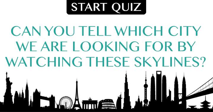 Banner for Is it possible to identify the city we're searching for from these skylines?