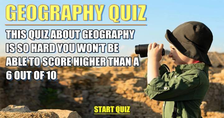 Banner for Geographical Trivia Test