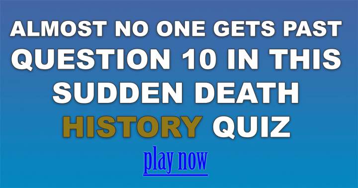 Banner for Impromptu quiz on historical fatalities