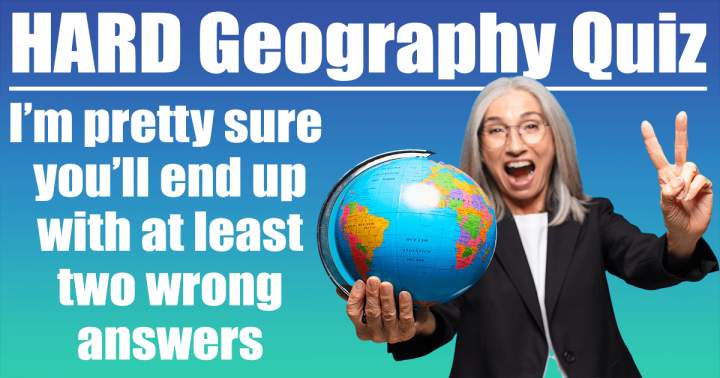 Banner for Challenging Geography Quiz