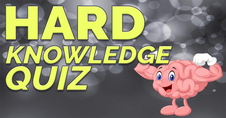 Banner for Difficult Trivia Challenge