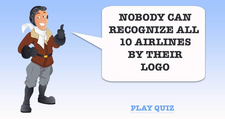 Banner for No one can identify all 10 airlines just from their logos.