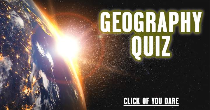 Banner for Geographical Trivia Test