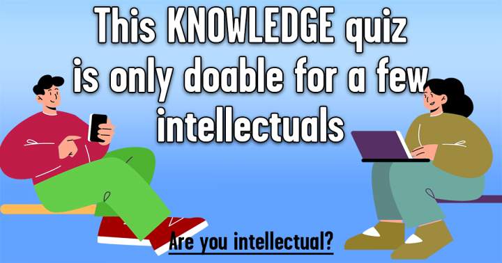 Banner for Intellectual Knowledge Quiz