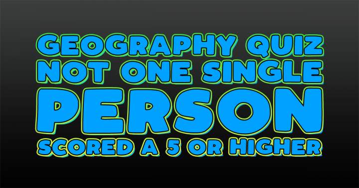 Banner for Geography Quiz