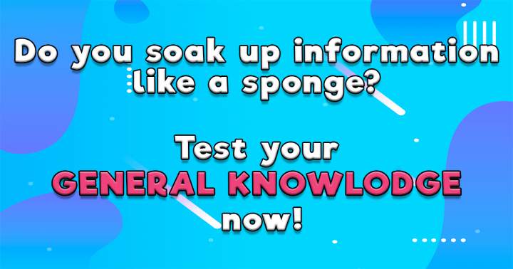 Banner for Assess Your General Knowledge