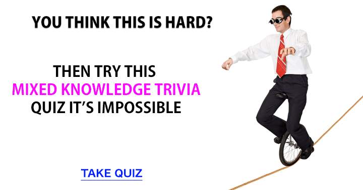 Banner for Impossible mixed knowledge trivia