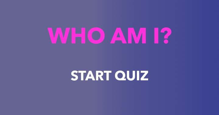 Banner for Do you know who I am?