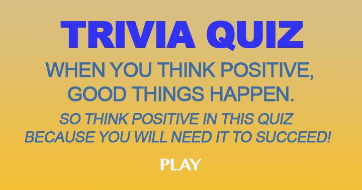 Banner for Think positive to get a good score! 