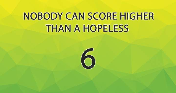 Banner for Can you score better than a hopeless 6