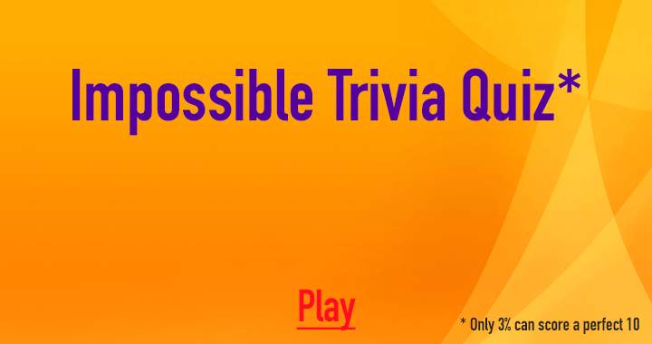 Banner for Impossible Trivia