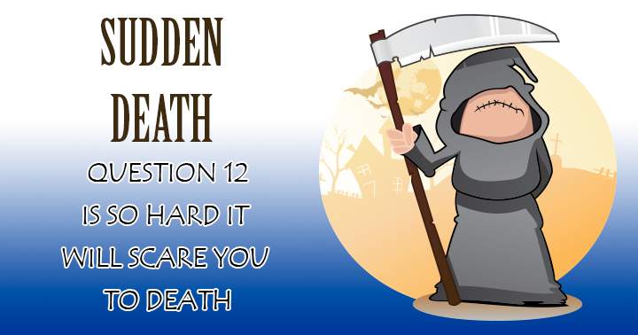 Banner for Sudden Death Quiz