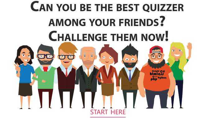 Banner for Challenge your friends in this quiz