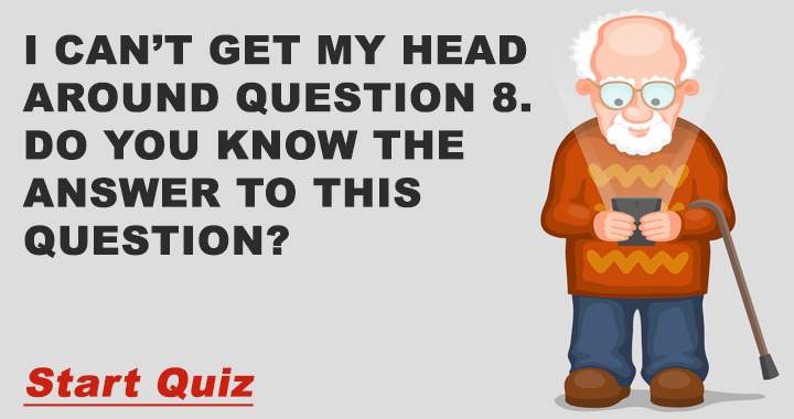 Banner for Do you know the answer to question 8?