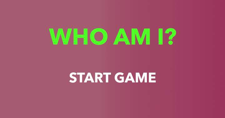 Banner for Who am I?