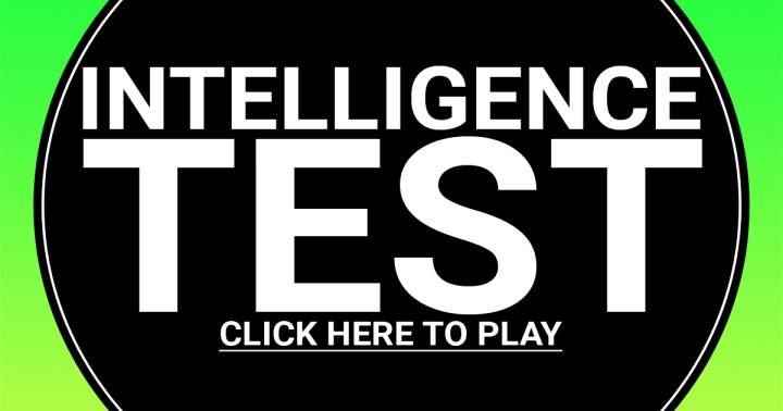 Banner for Intelligence Test