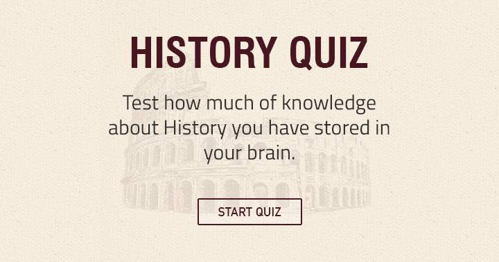 Banner for History lovers will love this quiz.