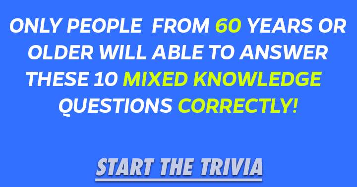 Banner for Are you 60+? Them this is a quiz for you!