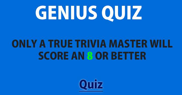 Banner for This quiz is for geniuses only