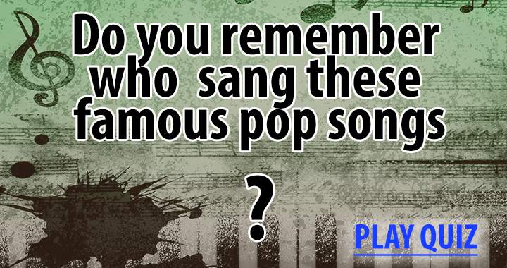 Banner for Pop Music Quiz