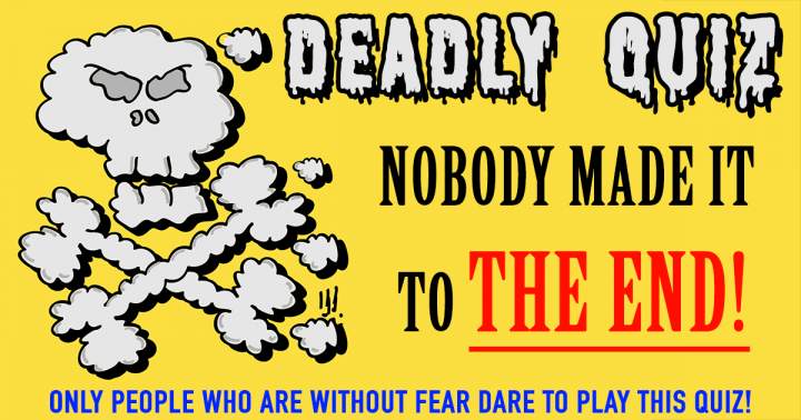 Banner for Deadly Quiz