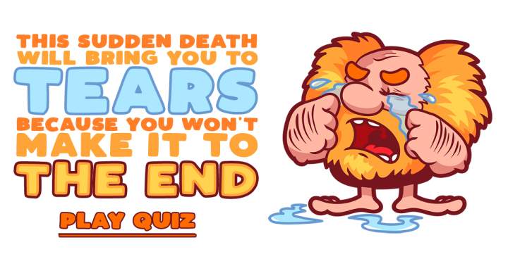 Banner for This Sudden Death will bring you to tears