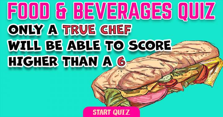 Food & Beverage Quiz