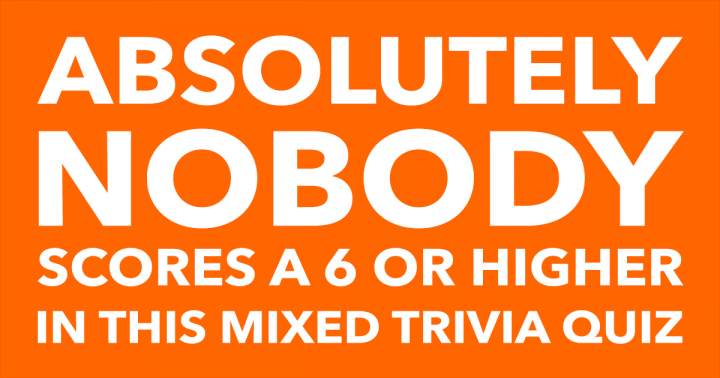 Banner for Impossible Mixed Trivia Quiz