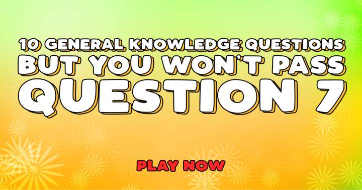 Banner for General Knowledge Quiz