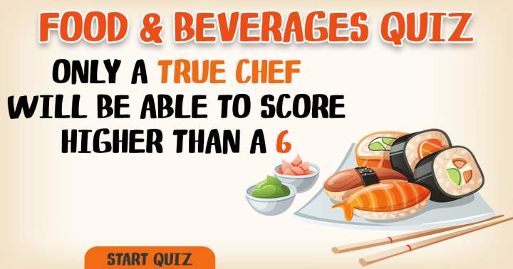 Banner for Are you a true chef?