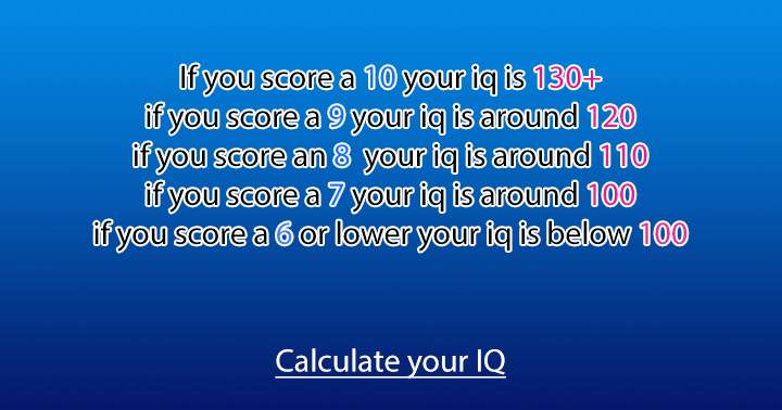 Banner for Do you have an IQ of 130 or more?