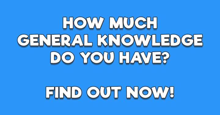 Banner for General Knowledge Quiz