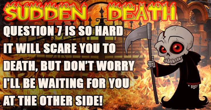 Banner for Death is waiting for you on the other side!