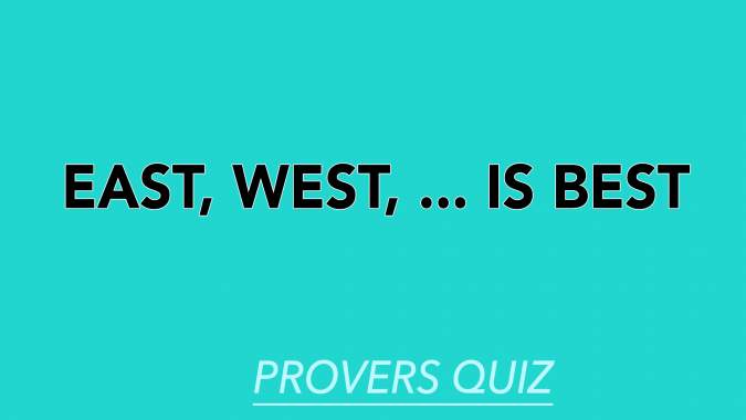 Banner for Proverbs Quiz