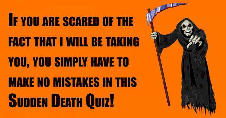 Banner for Can you escape from death?