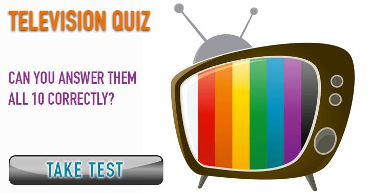 Banner for Television Trivia Quiz, Try answering them all correctly.